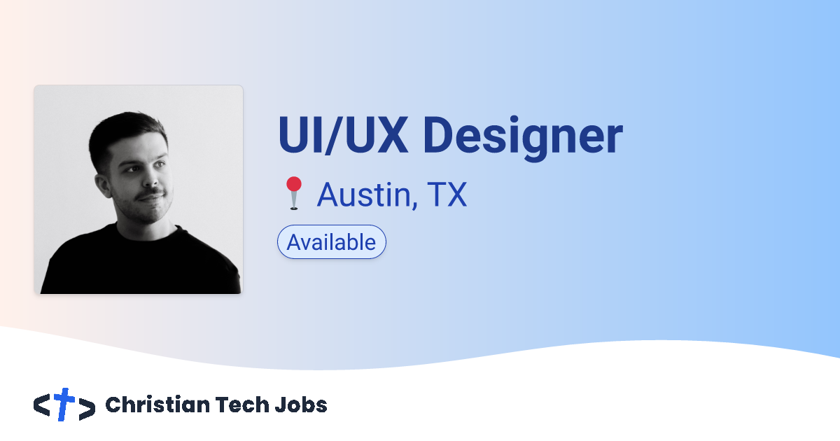 UI/UX Designer | Christian Tech Jobs